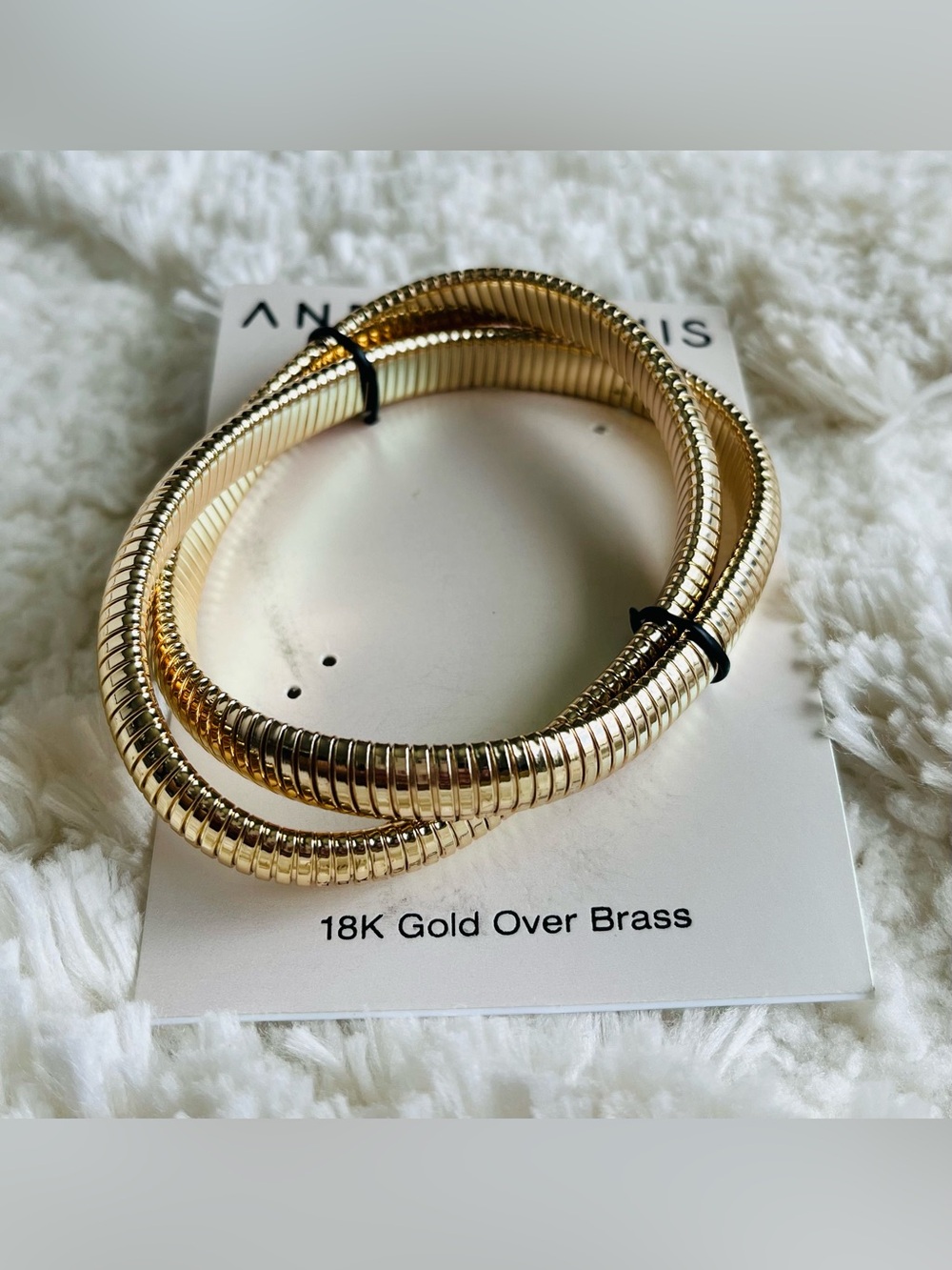 And Now This Interlocking Double Twisted Stretch Bracelet - Picture 5 of 6